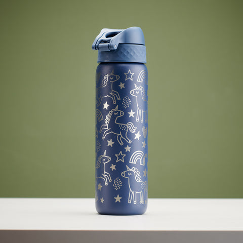 Personalised Unicorn Children's School Ion8 Water Bottle Personalised Unicorn Children's School Ion8 Water Bottle