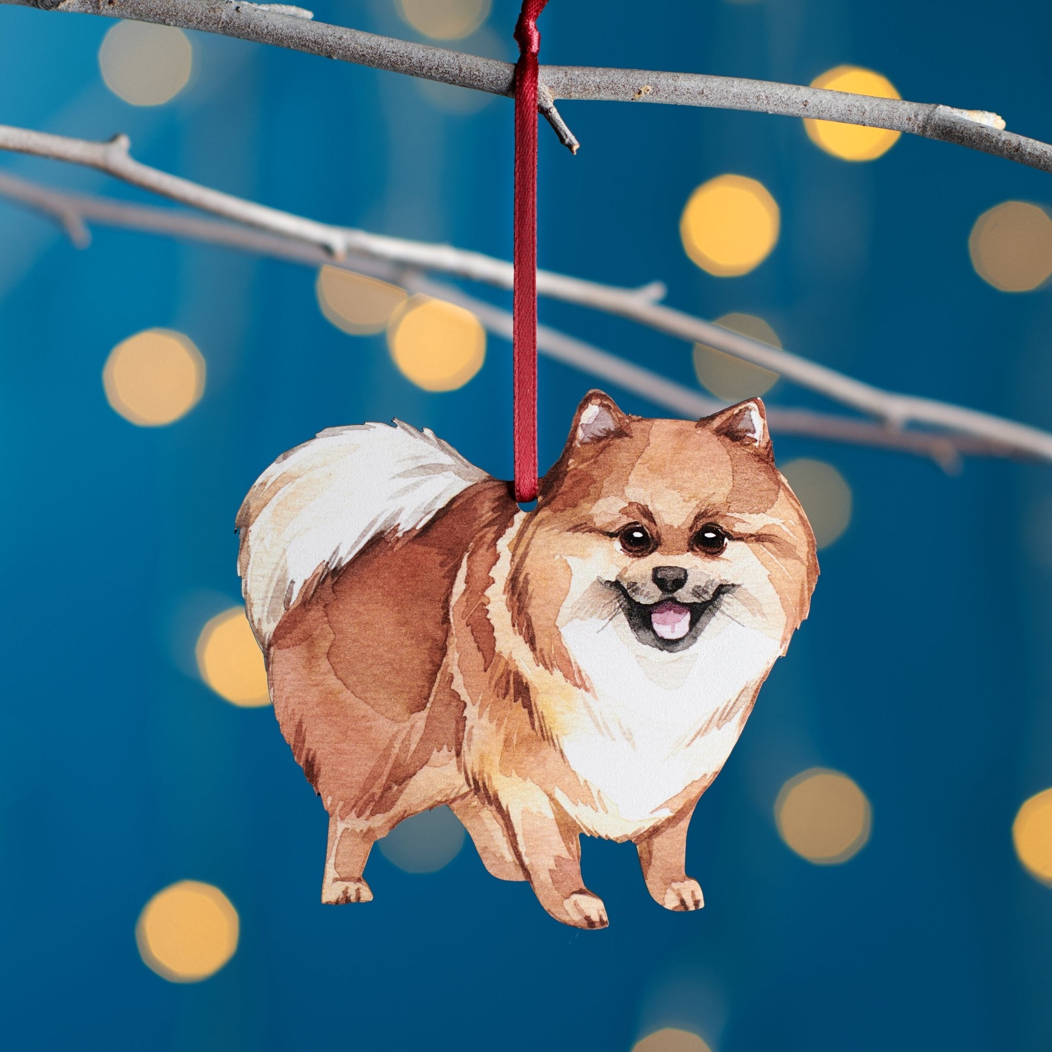 Oakdene Designs Christmas Decorations Painted Dog Wooden Christmas Decoration Oakdene Designs Christmas Decorations Painted Dog Wooden Christmas Decoration