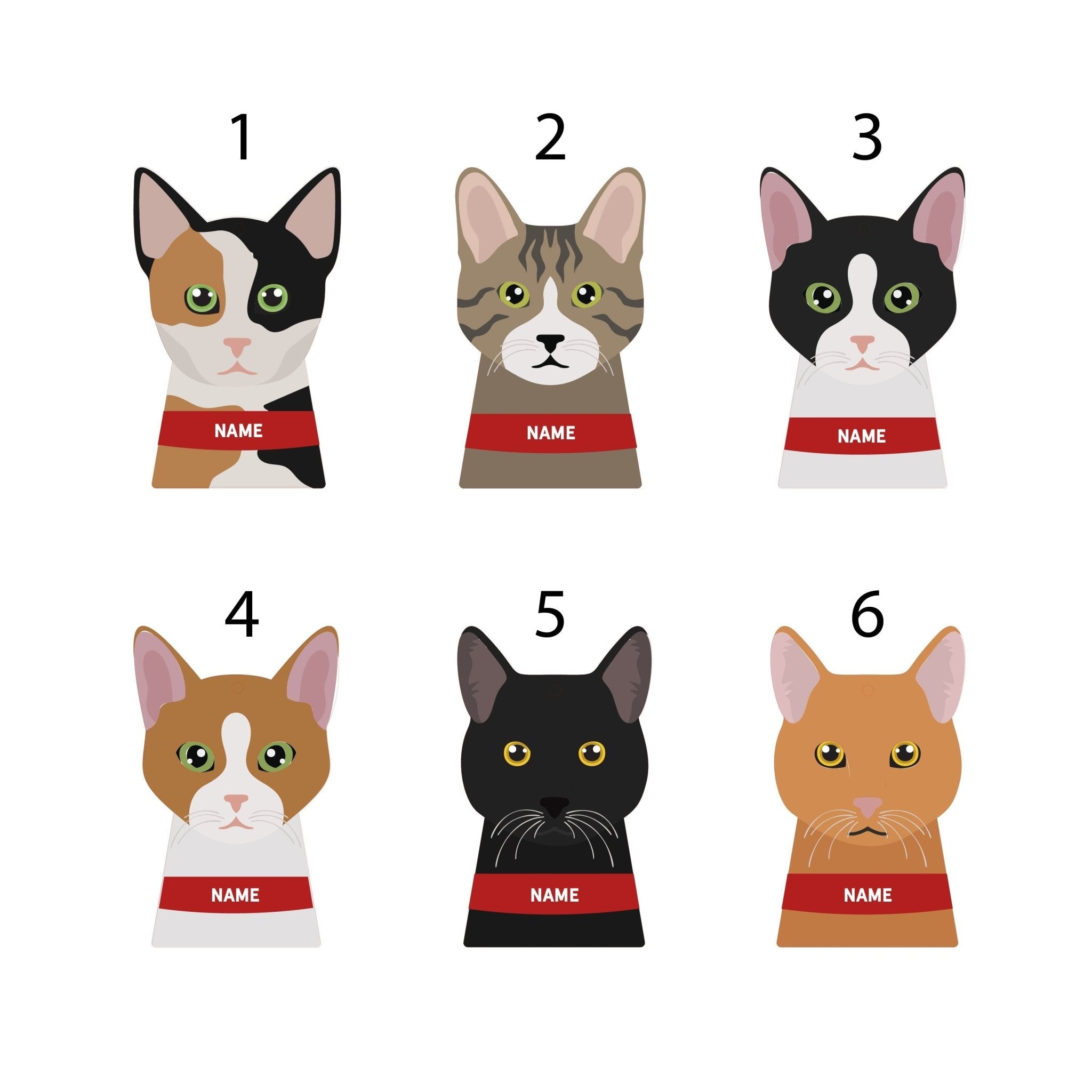 Oakdene Designs Christmas Decorations Personalised Cat Hanging Christmas Decoration Oakdene Designs Christmas Decorations Personalised Cat Hanging Christmas Decoration