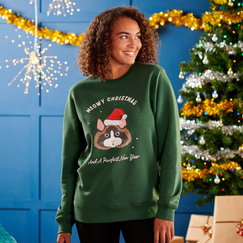 Oakdene Designs Christmas Jumper Personalised Christmas Cat Breed Jumper Oakdene Designs Christmas Jumper Personalised Christmas Cat Breed Jumper