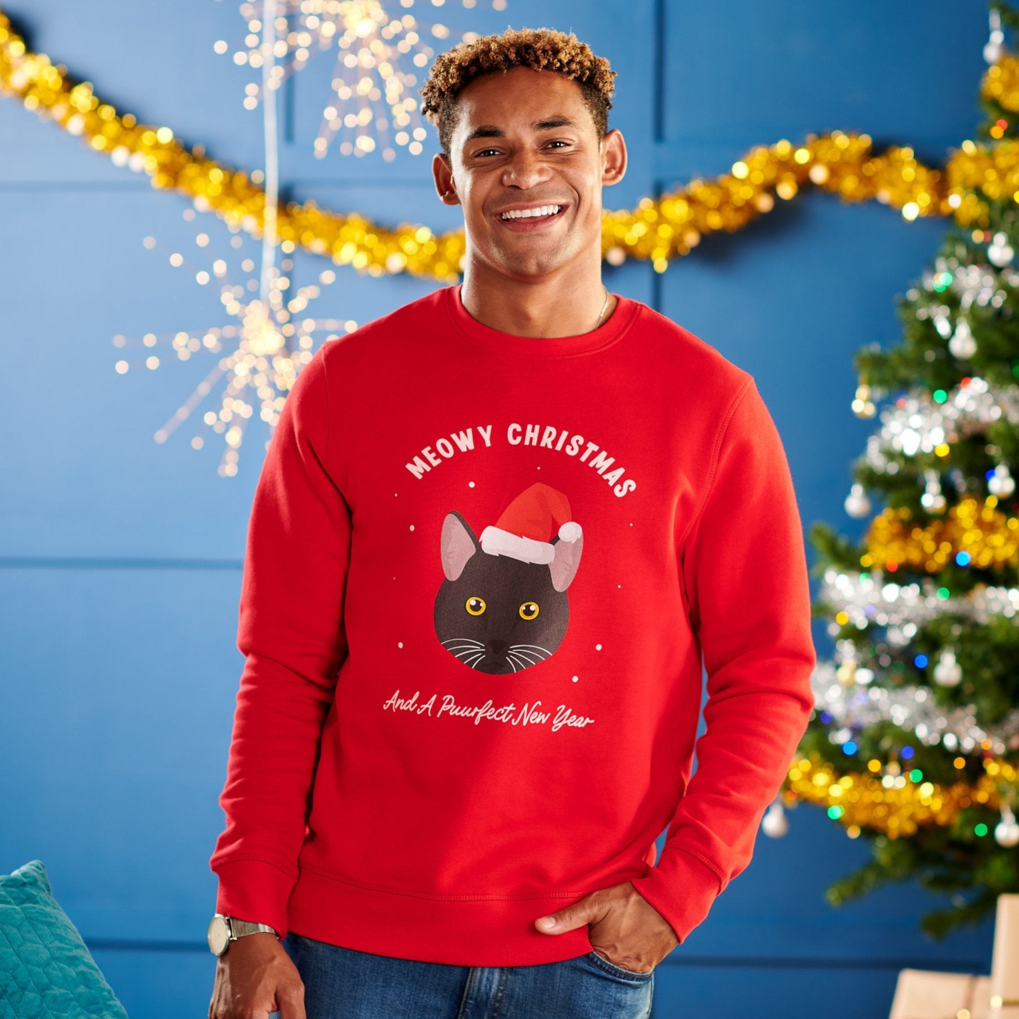 Oakdene Designs Christmas Jumper Personalised Christmas Cat Breed Jumper Oakdene Designs Christmas Jumper Personalised Christmas Cat Breed Jumper