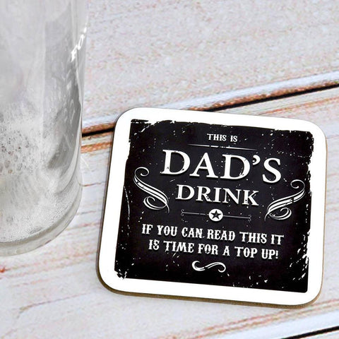 Oakdene Designs Coasters Individual Funny Father's Day Coaster Oakdene Designs Coasters Individual Funny Father's Day Coaster