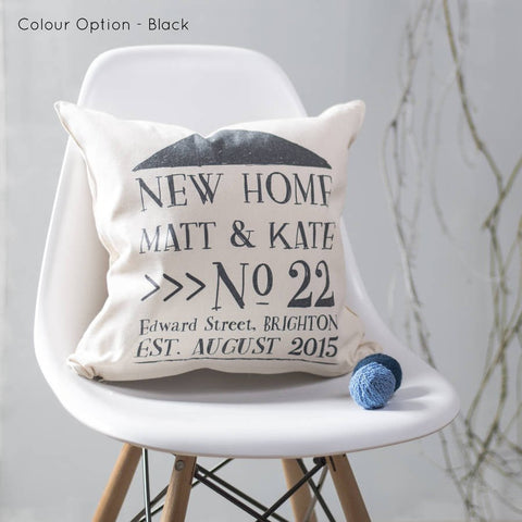 Oakdene Designs Cushions New Home Cushion Personalised For New Home Owners Oakdene Designs Cushions New Home Cushion Personalised For New Home Owners