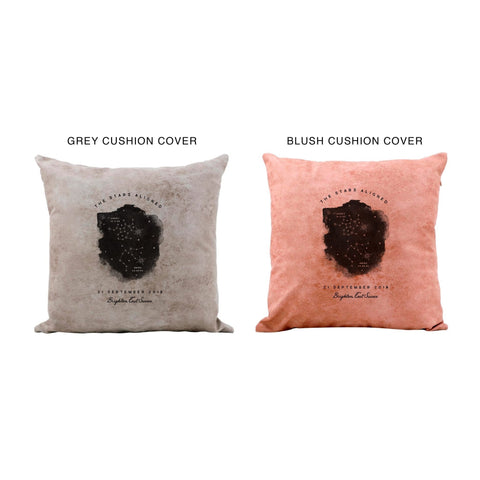 Oakdene Designs Cushions Personalised Couples 'Stars Aligned' Star Sign Cushion Oakdene Designs Cushions Personalised Couples 'Stars Aligned' Star Sign Cushion