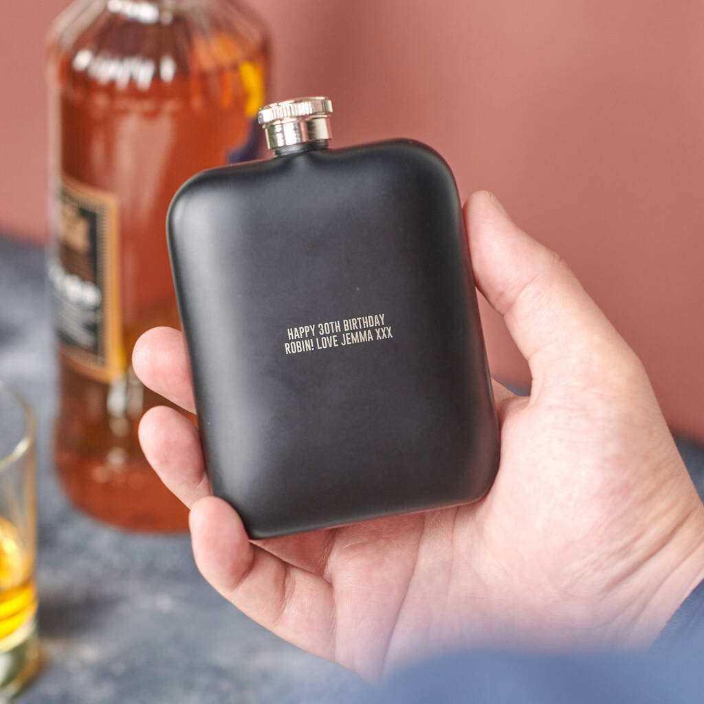 Oakdene Designs Food / Drink Personalised 40th Birthday Year Hip Flask Oakdene Designs Food / Drink Personalised 40th Birthday Year Hip Flask