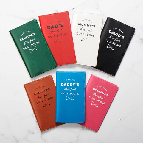 Oakdene Designs Golf Accessories Personalised Golf Score Card Holder Oakdene Designs Golf Accessories Personalised Golf Score Card Holder