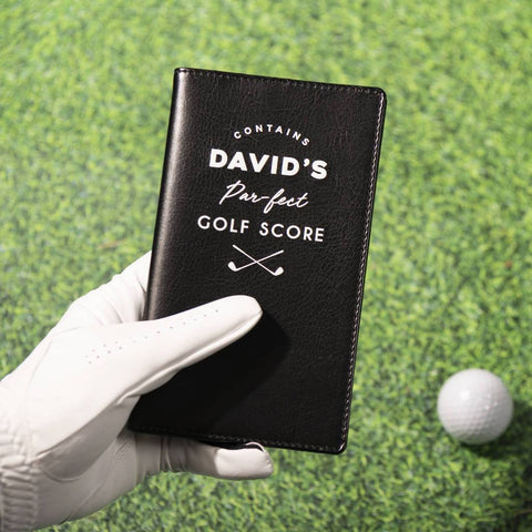 Oakdene Designs Golf Accessories Personalised Golf Score Card Holder Oakdene Designs Golf Accessories Personalised Golf Score Card Holder