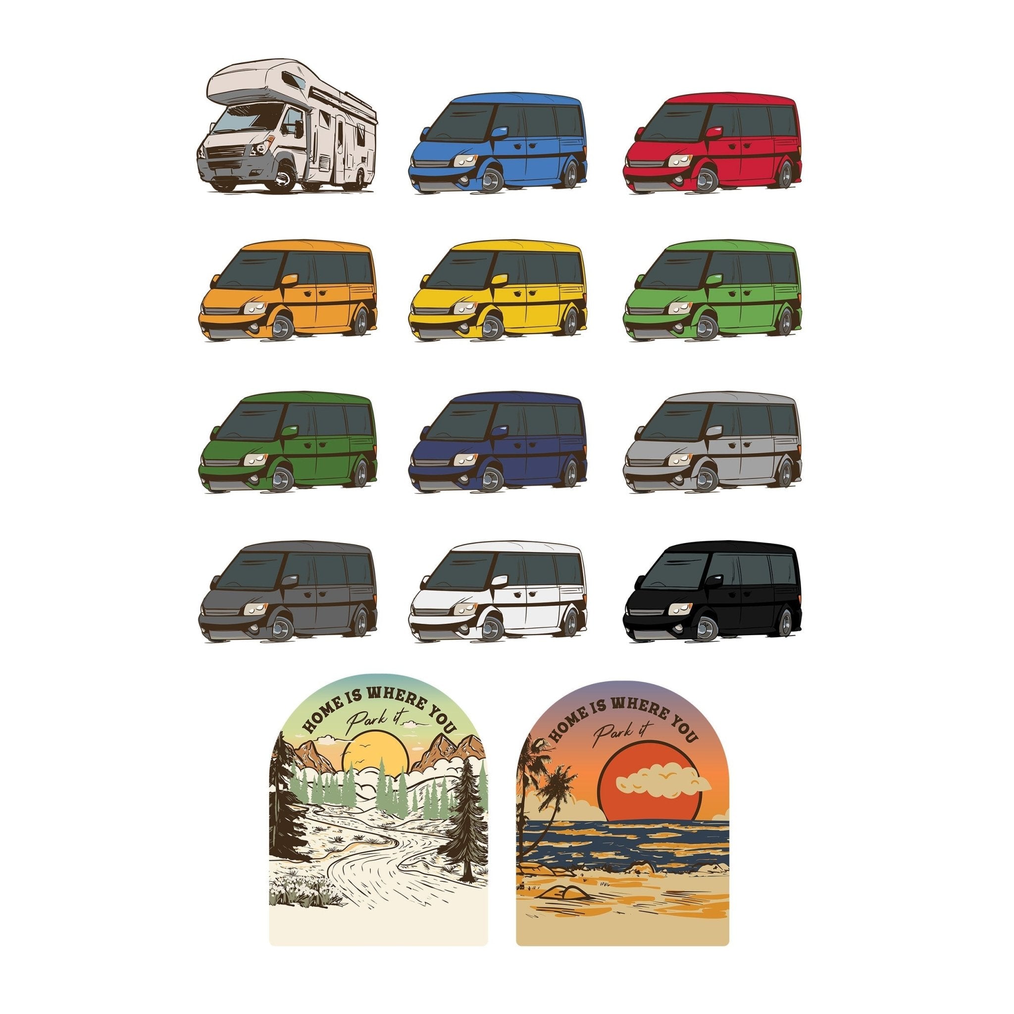 Oakdene Designs Home Decor Personalised Motorhome/Campervan Adventure Sign Oakdene Designs Home Decor Personalised Motorhome/Campervan Adventure Sign