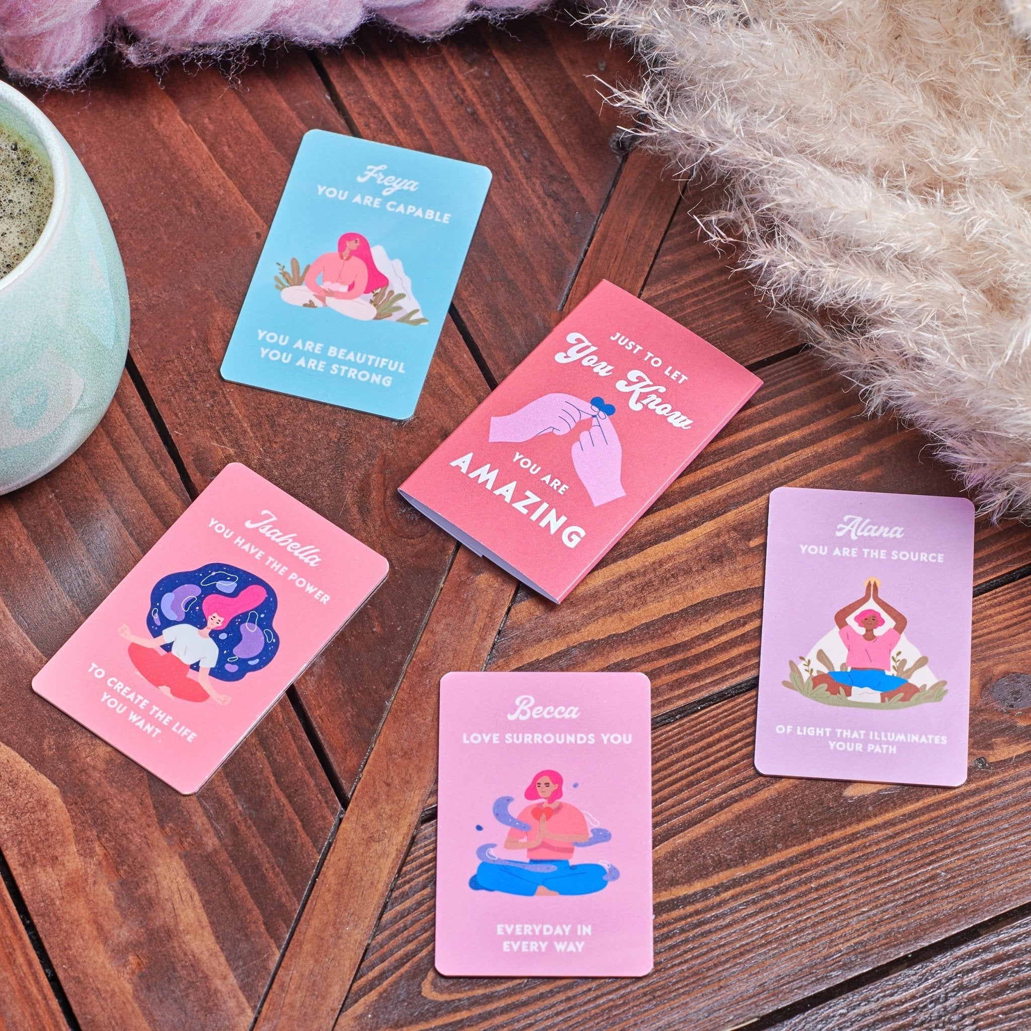 Oakdene Designs Keepsakes & Tokens Personalised Affirmation Purse Card Oakdene Designs Keepsakes & Tokens Personalised Affirmation Purse Card