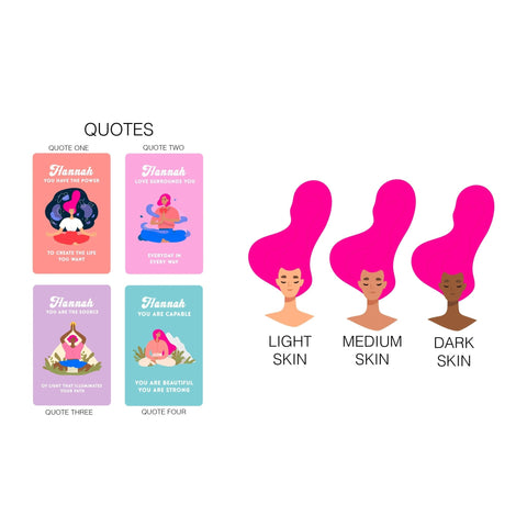 Oakdene Designs Keepsakes & Tokens Personalised Affirmation Purse Card Oakdene Designs Keepsakes & Tokens Personalised Affirmation Purse Card