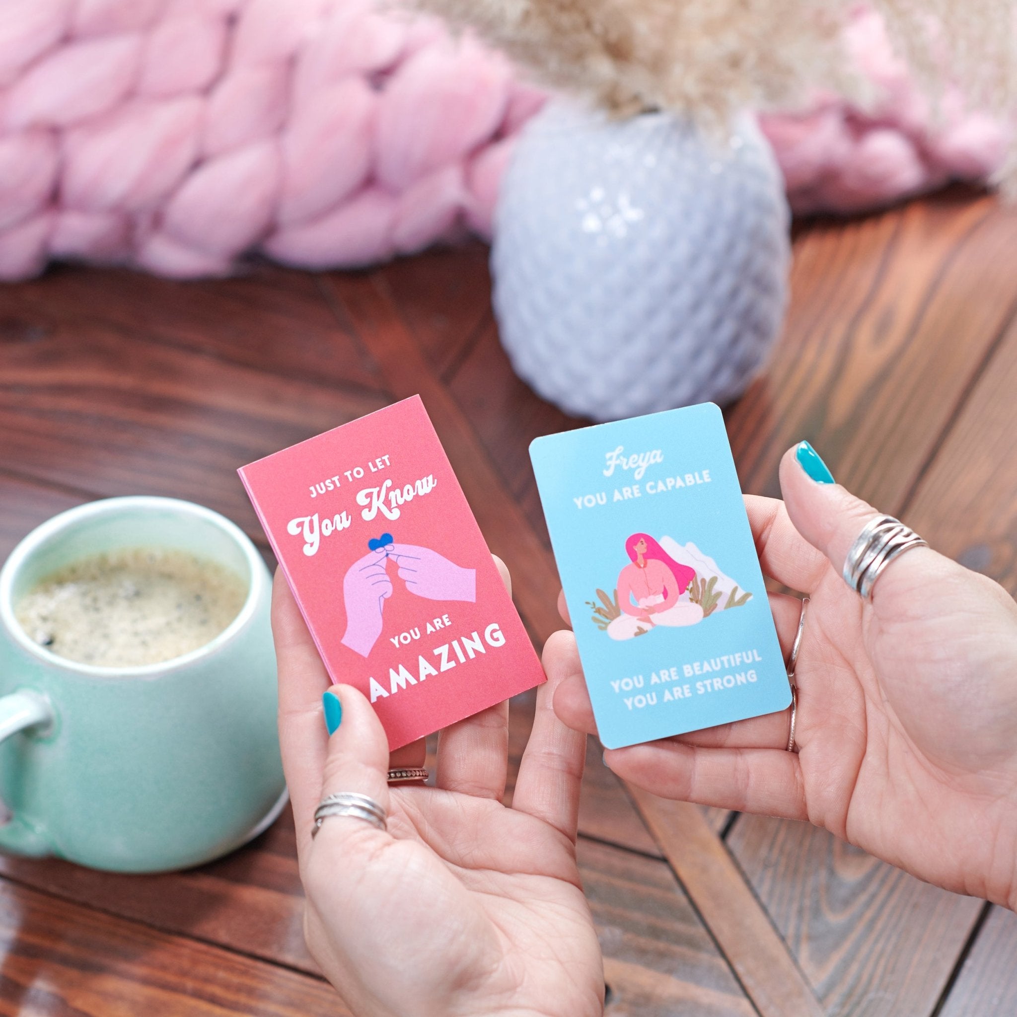 Oakdene Designs Keepsakes & Tokens Personalised Affirmation Purse Card Oakdene Designs Keepsakes & Tokens Personalised Affirmation Purse Card