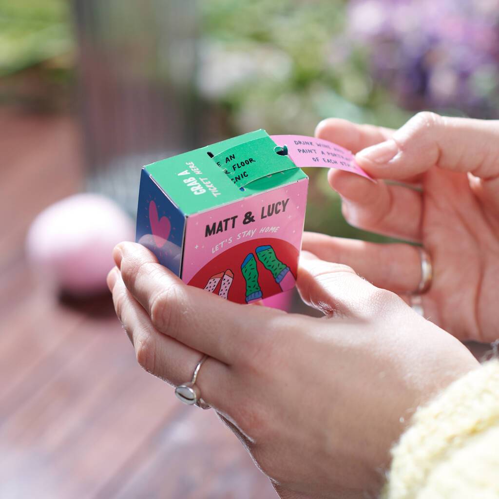 Oakdene Designs Keepsakes & Tokens Personalised Couples Home Date Night Dispenser Oakdene Designs Keepsakes & Tokens Personalised Couples Home Date Night Dispenser