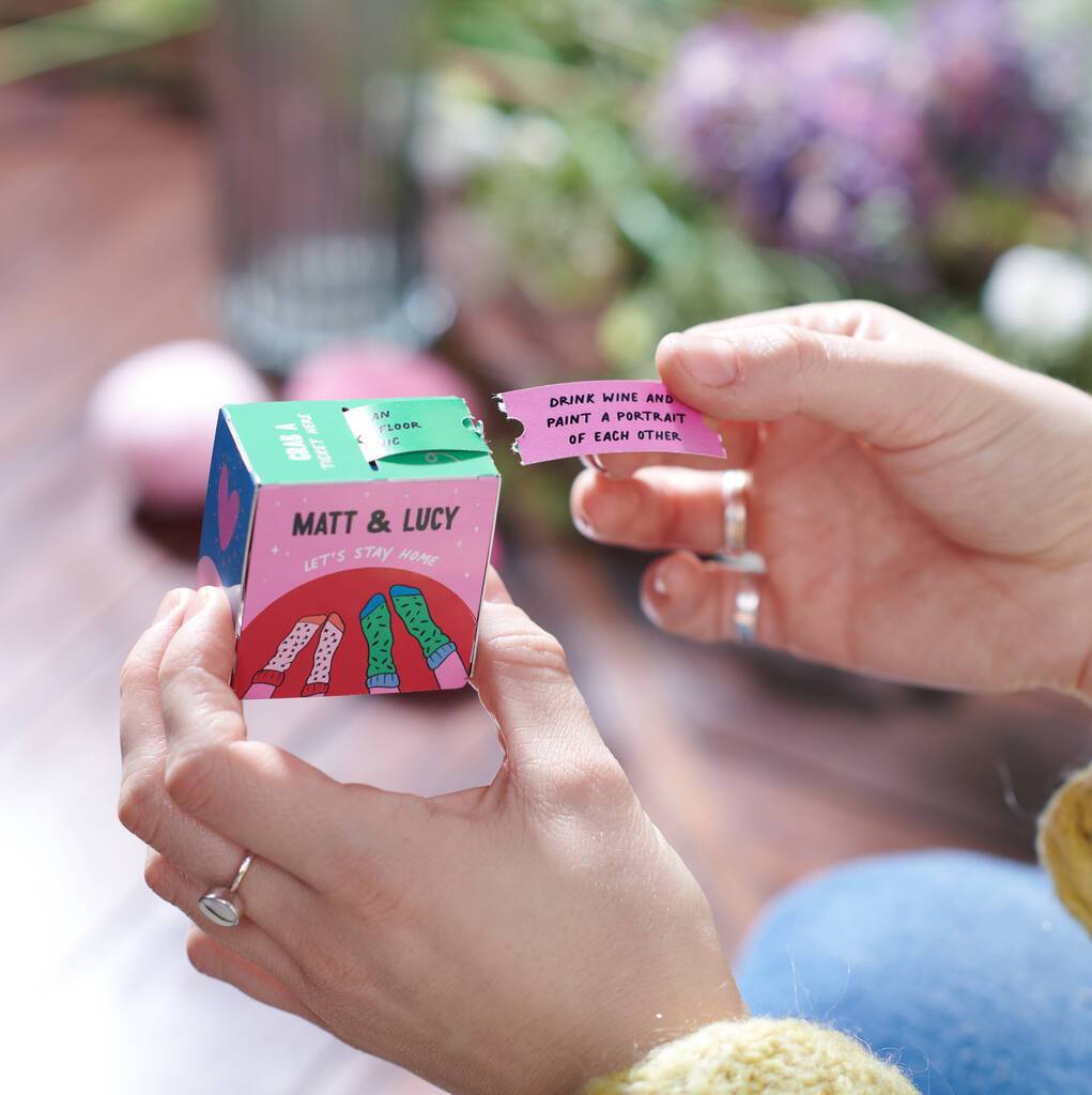 Oakdene Designs Keepsakes & Tokens Personalised Couples Home Date Night Dispenser Oakdene Designs Keepsakes & Tokens Personalised Couples Home Date Night Dispenser