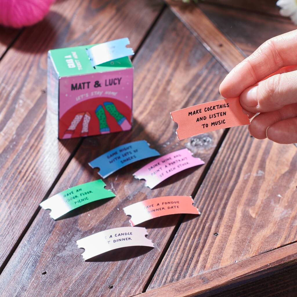 Oakdene Designs Keepsakes & Tokens Personalised Couples Home Date Night Dispenser Oakdene Designs Keepsakes & Tokens Personalised Couples Home Date Night Dispenser