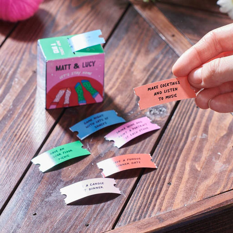 Oakdene Designs Keepsakes & Tokens Personalised Couples Home Date Night Dispenser Oakdene Designs Keepsakes & Tokens Personalised Couples Home Date Night Dispenser