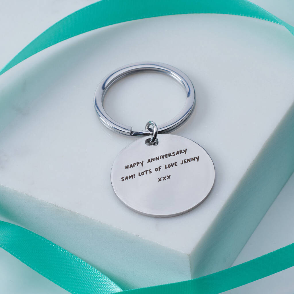 Oakdene Designs Keyrings Personalised I Love You More Than Metal Keyring Oakdene Designs Keyrings Personalised I Love You More Than Metal Keyring