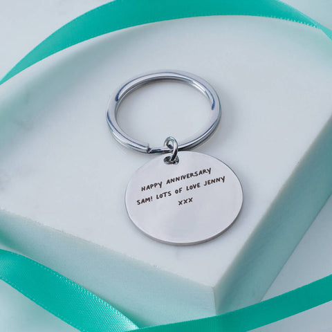 Oakdene Designs Keyrings Personalised I Love You More Than Metal Keyring Oakdene Designs Keyrings Personalised I Love You More Than Metal Keyring