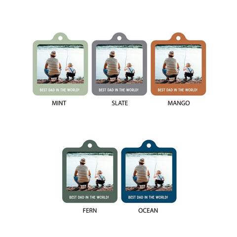 Oakdene Designs Keyrings Personalised Wooden Photo Keyring Oakdene Designs Keyrings Personalised Wooden Photo Keyring