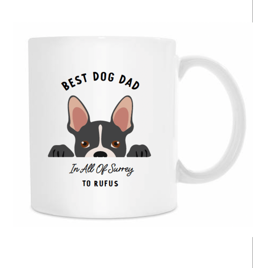 Oakdene Designs Mugs Personalised Best Dog Mum and Dad Breed Mug Oakdene Designs Mugs Personalised Best Dog Mum and Dad Breed Mug