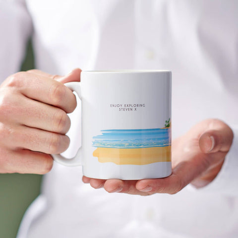 Oakdene Designs Mugs Personalised Camper Van Mug Oakdene Designs Mugs Personalised Camper Van Mug