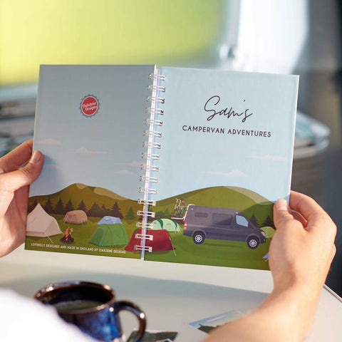 Oakdene Designs Notebooks Personalised Motorhome Travel Journal Notebook Oakdene Designs Notebooks Personalised Motorhome Travel Journal Notebook