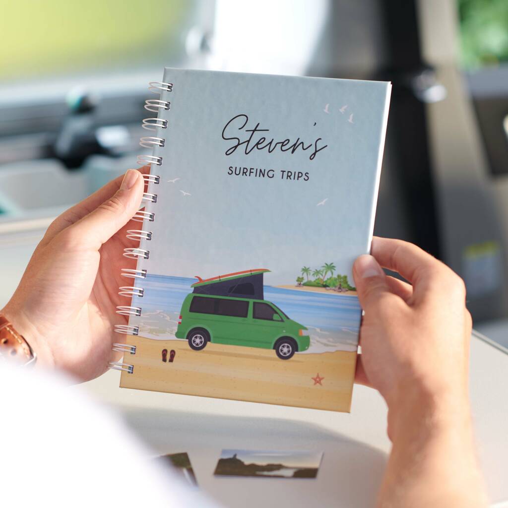 Oakdene Designs Notebooks Personalised Motorhome Travel Journal Notebook Oakdene Designs Notebooks Personalised Motorhome Travel Journal Notebook