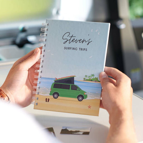 Oakdene Designs Notebooks Personalised Motorhome Travel Journal Notebook Oakdene Designs Notebooks Personalised Motorhome Travel Journal Notebook