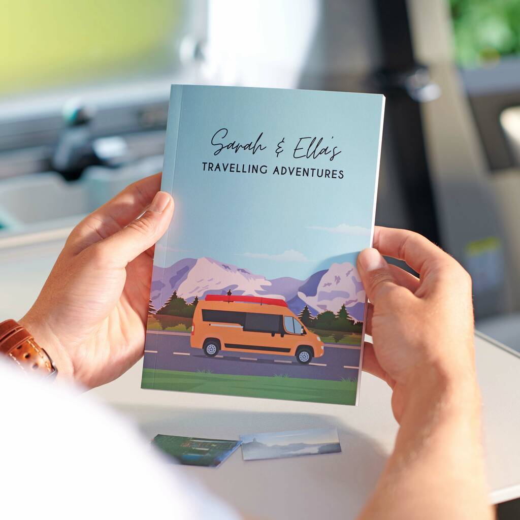 Oakdene Designs Notebooks Personalised Motorhome Travel Journal Notebook Oakdene Designs Notebooks Personalised Motorhome Travel Journal Notebook