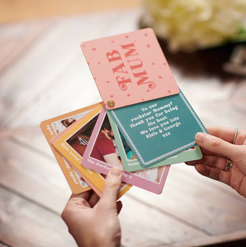 Oakdene Designs Photo Products Personalised Fab Mum Photo Swivel Book Oakdene Designs Photo Products Personalised Fab Mum Photo Swivel Book