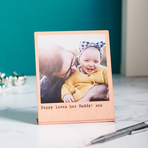 Oakdene Designs Photo Products Personalised Solid Copper Photo Print Oakdene Designs Photo Products Personalised Solid Copper Photo Print