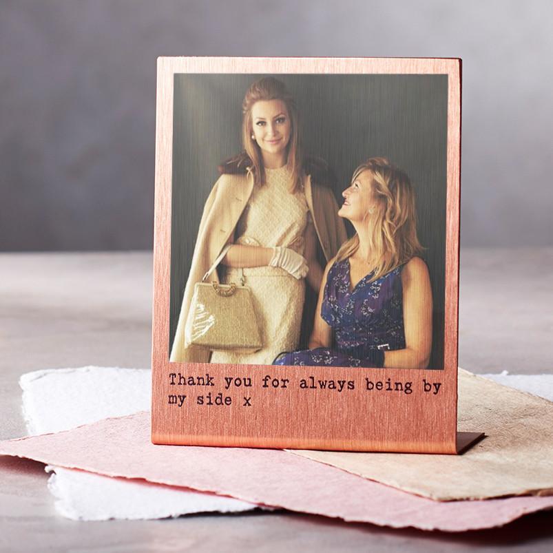 Oakdene Designs Photo Products Personalised Solid Copper Photo Print Oakdene Designs Photo Products Personalised Solid Copper Photo Print