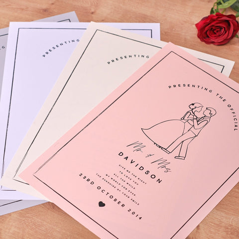 Oakdene Designs Prints Personalised Couples First Dance Wedding Print Oakdene Designs Prints Personalised Couples First Dance Wedding Print