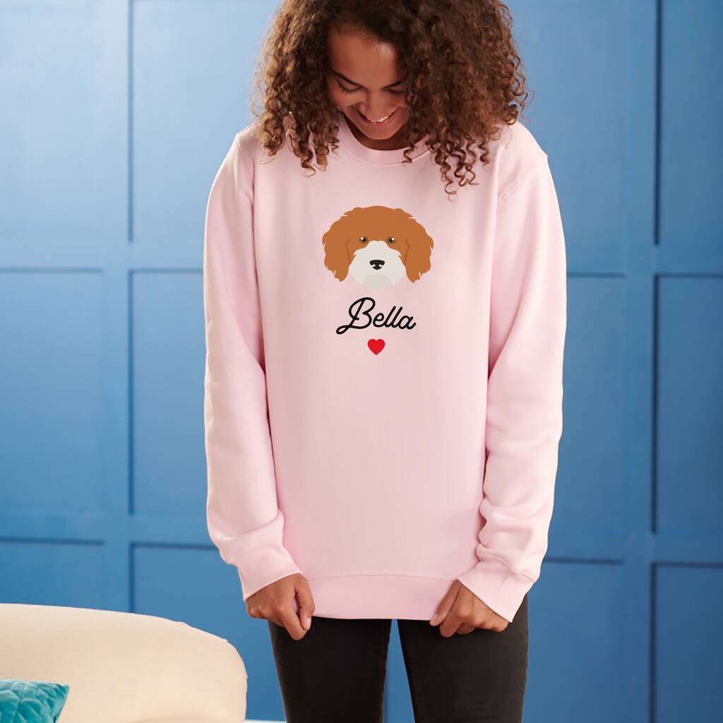 Oakdene Designs Clothing Personalised Dog Breed Jumper