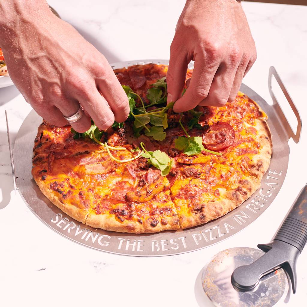 Oakdene Designs Food / Drink Personalised Bbq Pizza Plate
