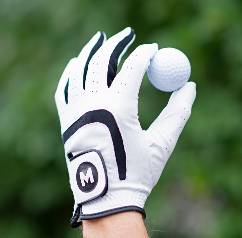 Oakdene Designs Golf Accessories Personalised Golf Glove with Initial