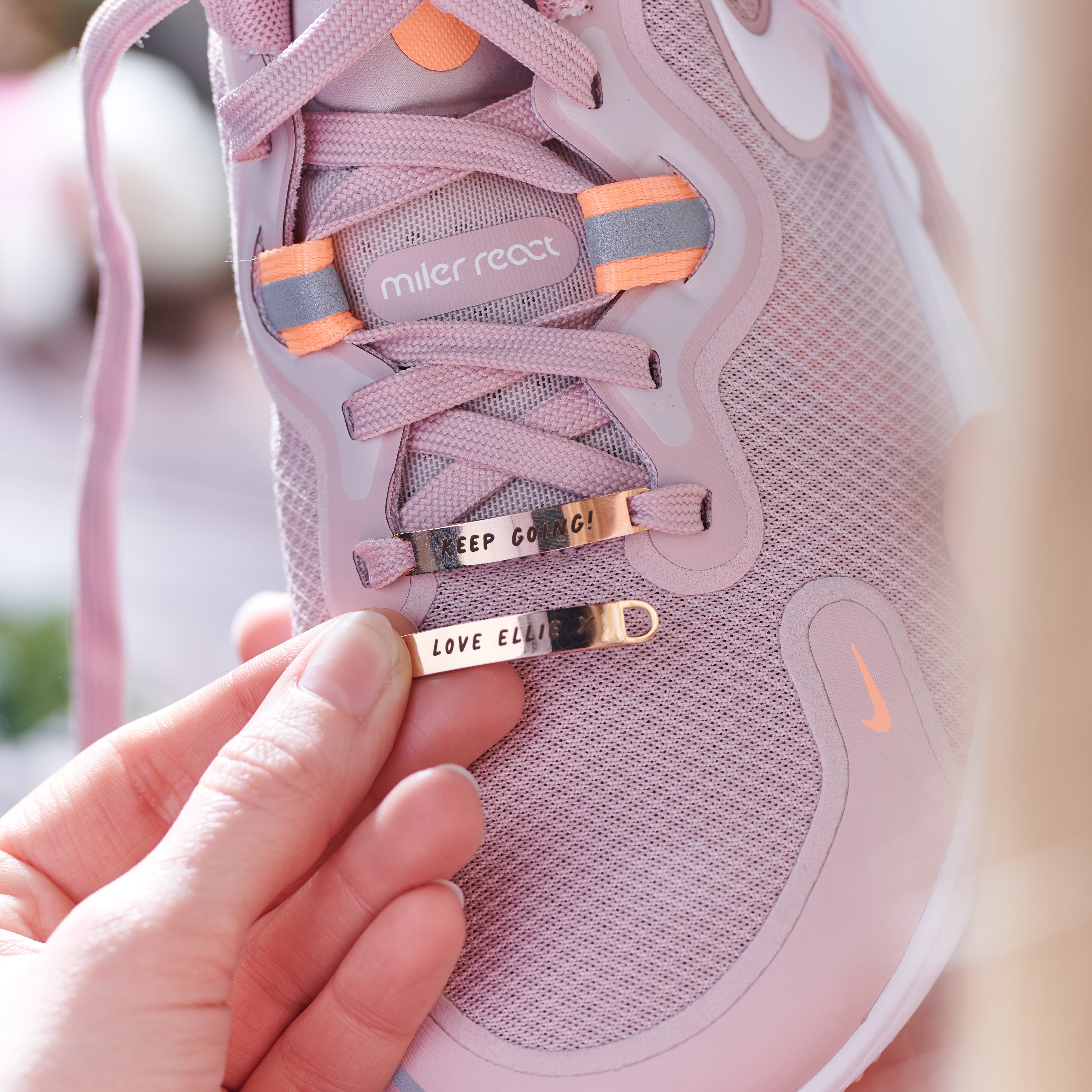 Basket running shop femme nike rose