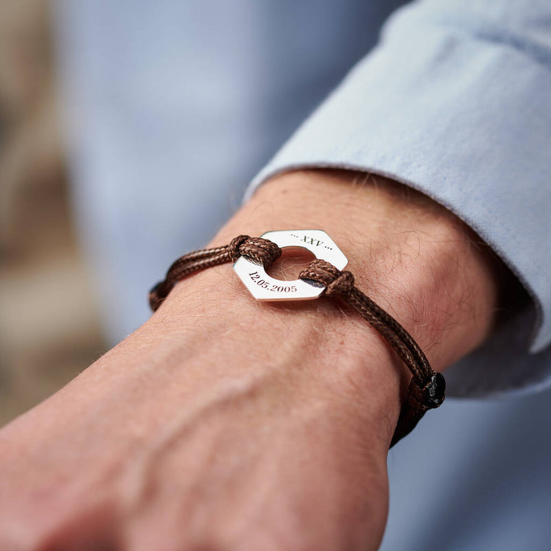 Men's 25 Year Anniversary Bracelets