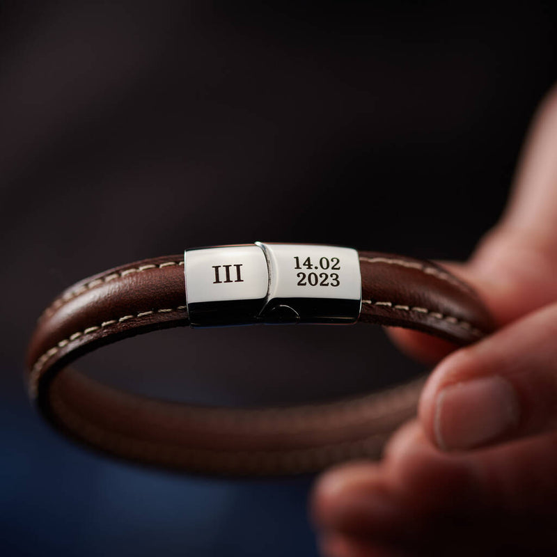 Men's Three Year Anniversary Bracelets