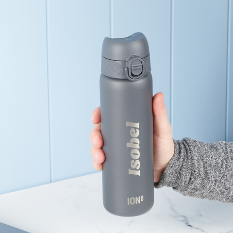 Personalised ION8 Steel Drinking Water Bottle