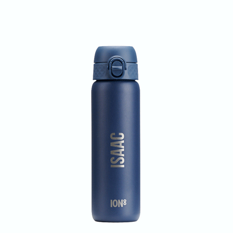 Personalised ION8 Steel Drinking Water Bottle