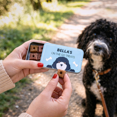 Personalised Dog Breed Treat Tin
