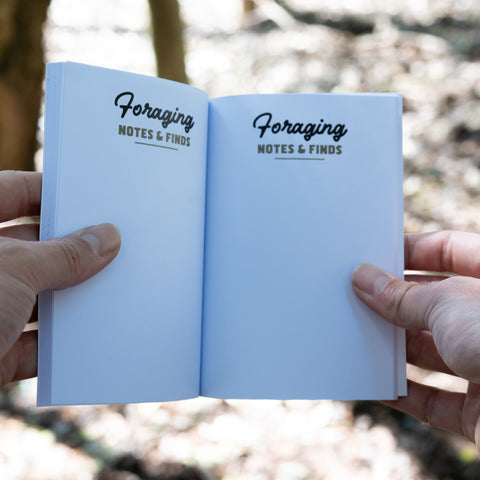 Personalised Outdoor Foraging Pouch And Notebook