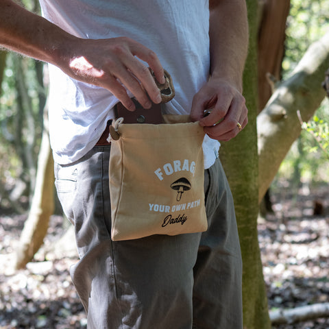 Personalised Outdoor Foraging Pouch And Notebook