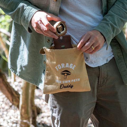 Personalised Outdoor Foraging Pouch And Notebook