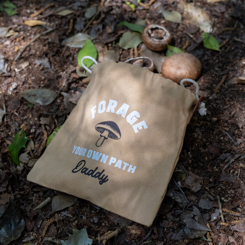 Personalised Outdoor Foraging Pouch And Notebook