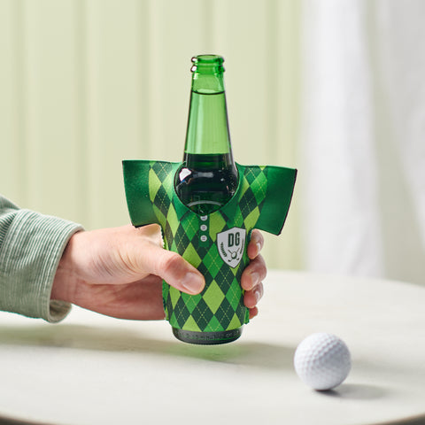 Personalised Golf Shirt Can Cooler