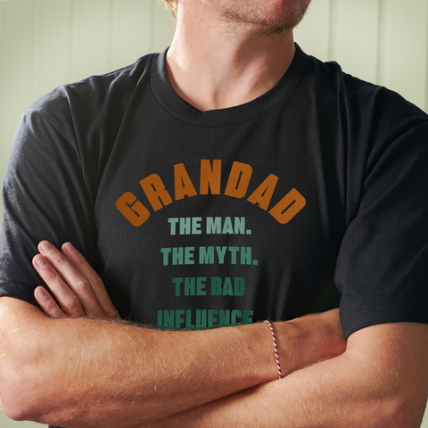 Funny Grandad Cotton T Shirt