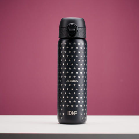 Personalised Star Children's School Ion8 Water Bottle