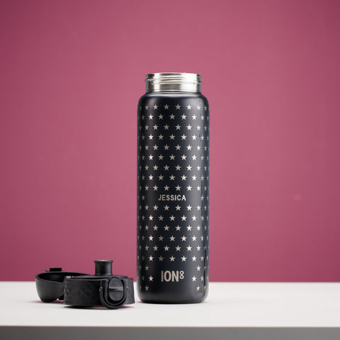 Personalised Star Children's School Ion8 Water Bottle