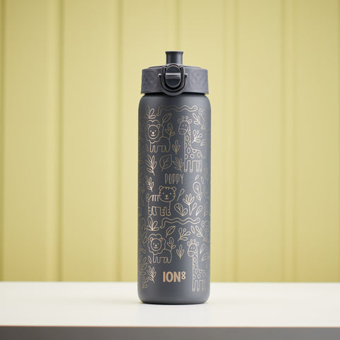 Personalised Jungle Children's School Ion8 Water Bottle